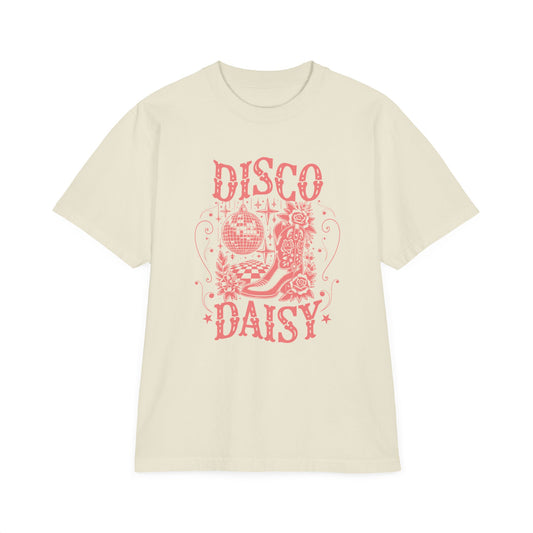 Disco Daisy Drop Shoulder Tee