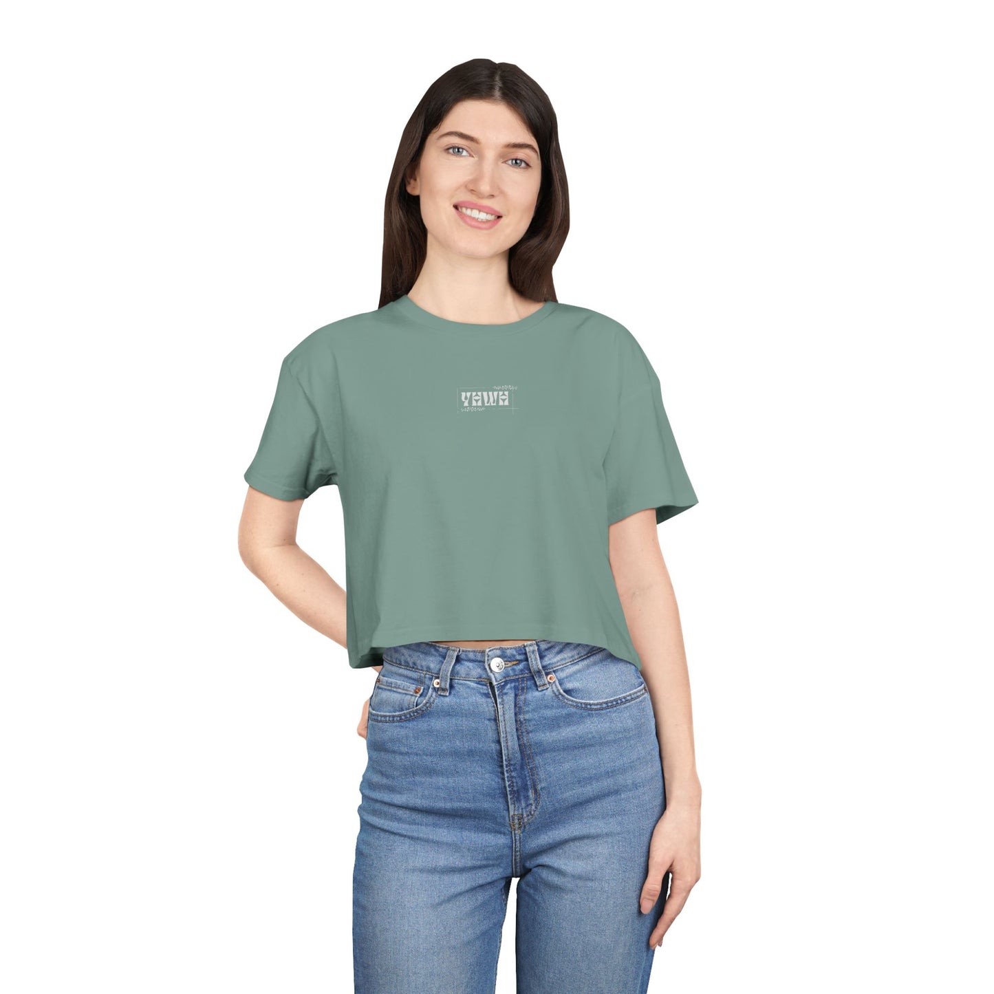 Your Name is Power Crop Tee