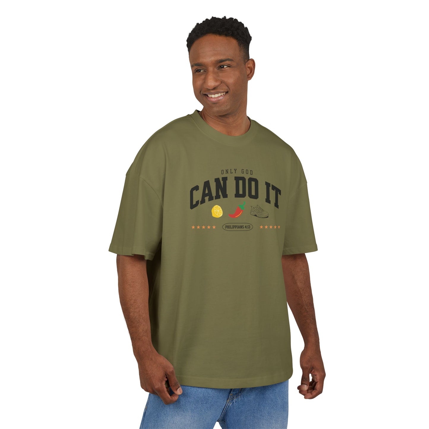 Lemon Pepper Steppers Unisex Boxy Tee