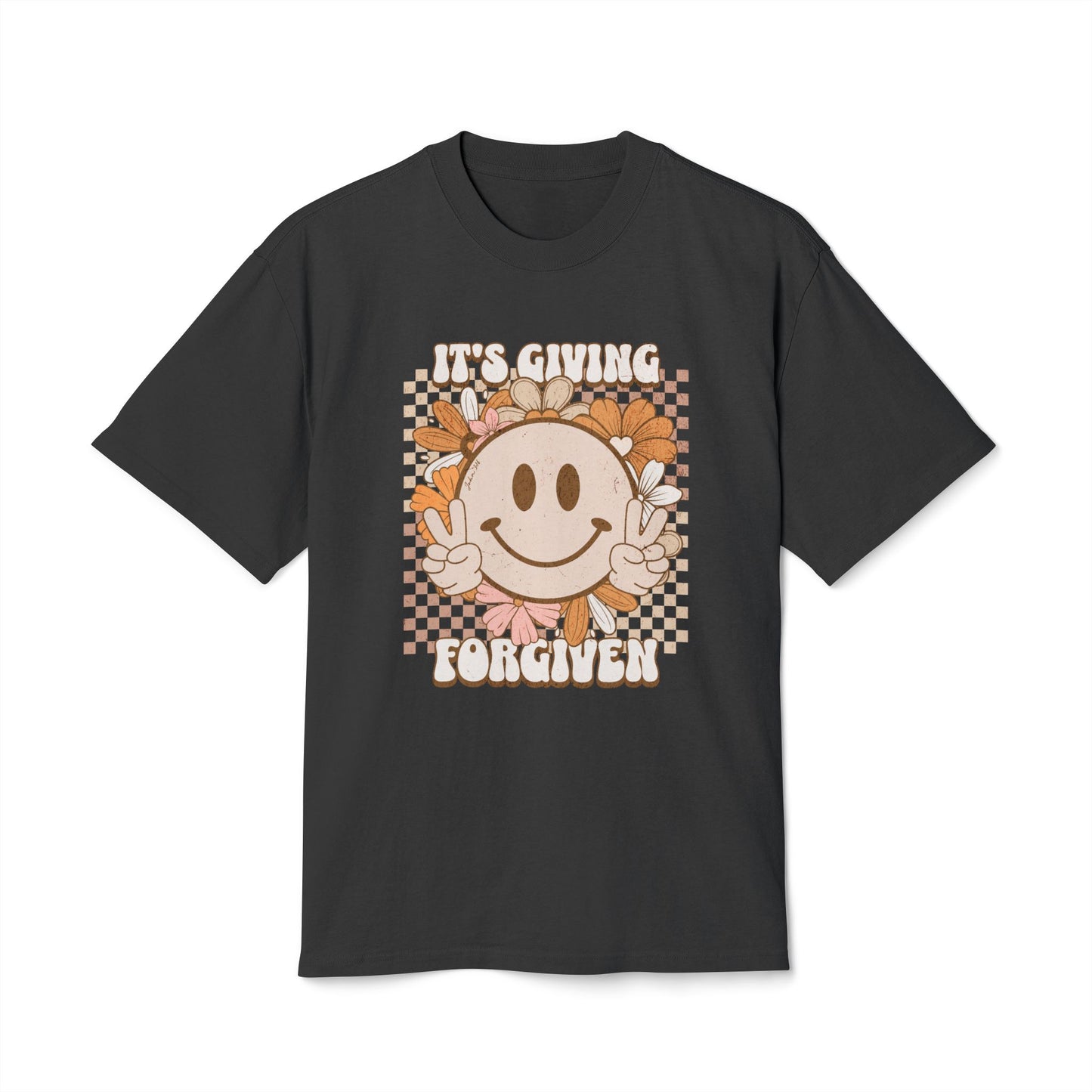 It's Giving Forgiven Heavy Faded Tee