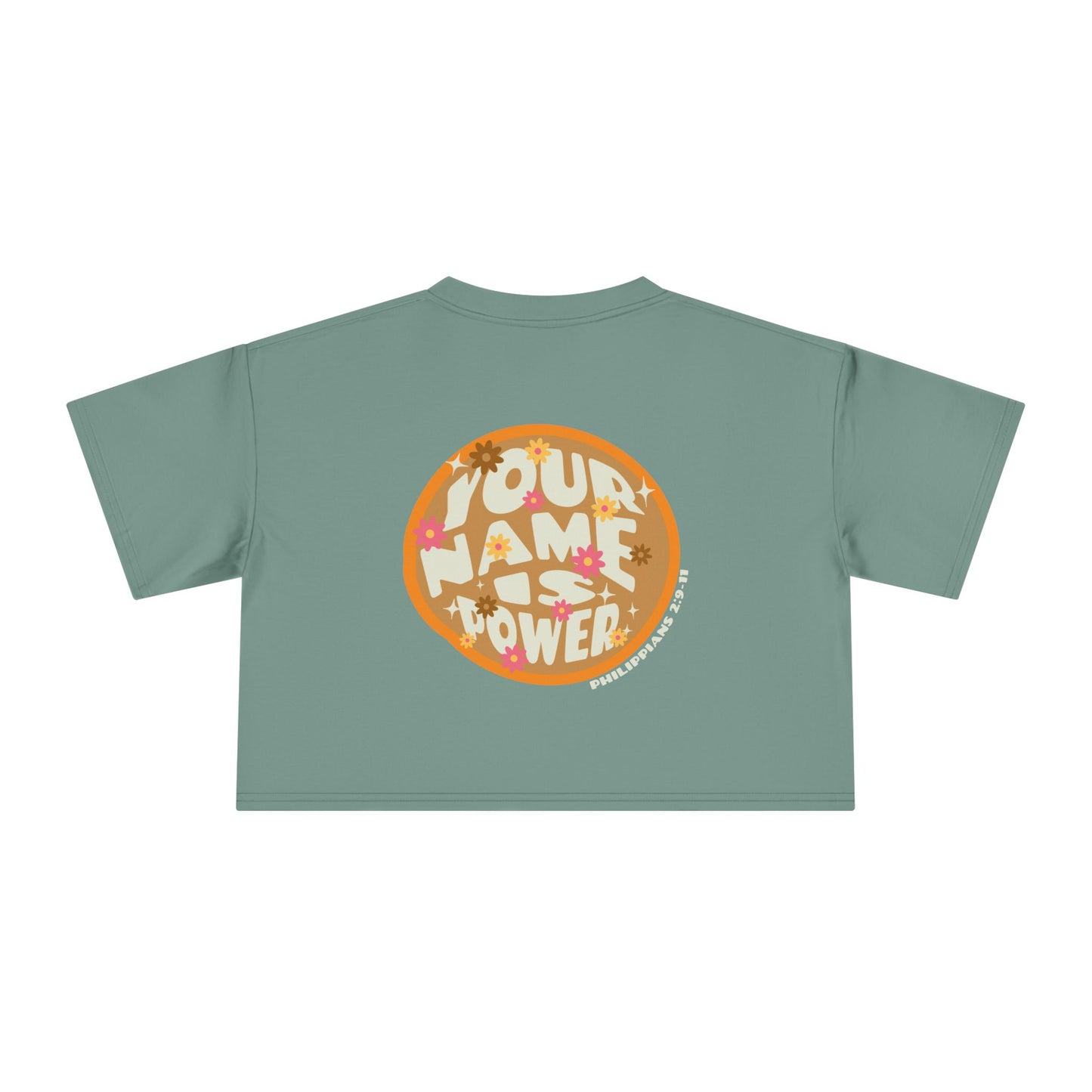 Your Name is Power Crop Tee