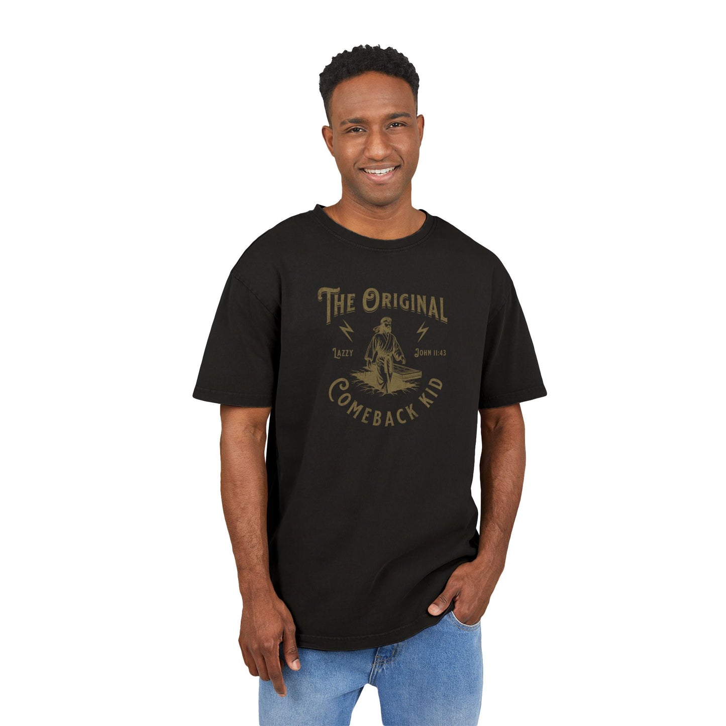 Lazzy Comeback Acid Oversized Tee