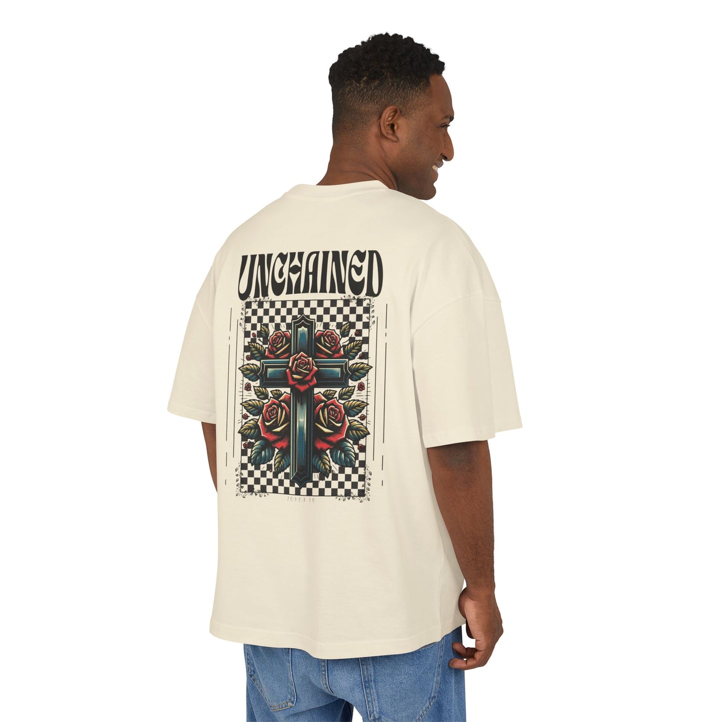 Unchained Unisex Boxy Tee