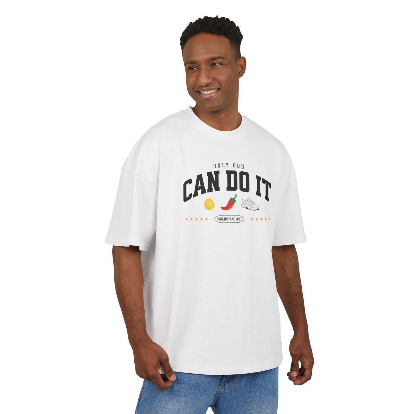 Lemon Pepper Steppers Unisex Boxy Tee