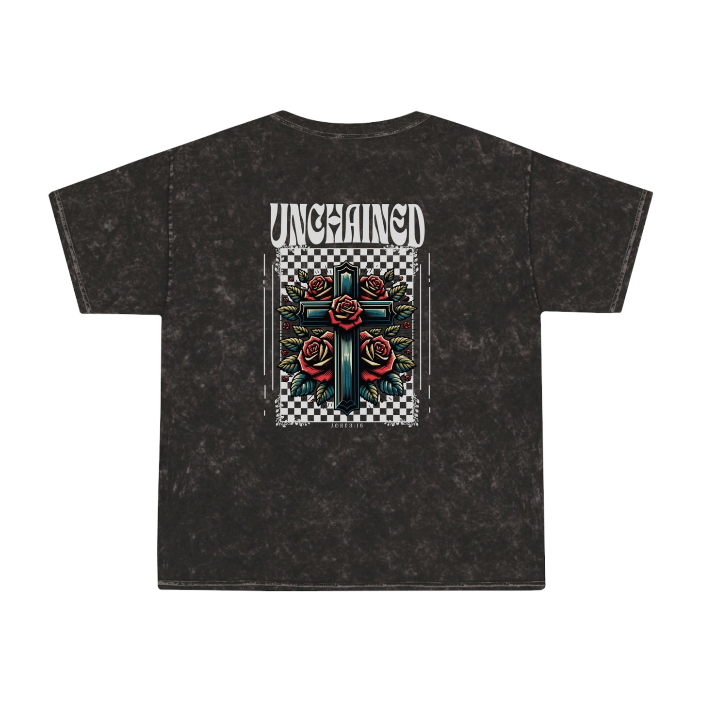 Unchained Unisex Mineral Wash Tee