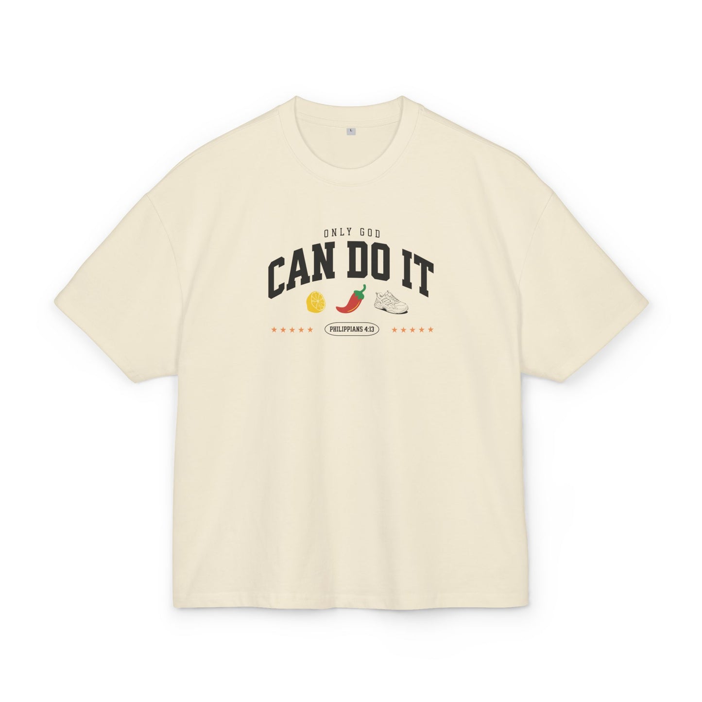 Lemon Pepper Steppers Unisex Boxy Tee