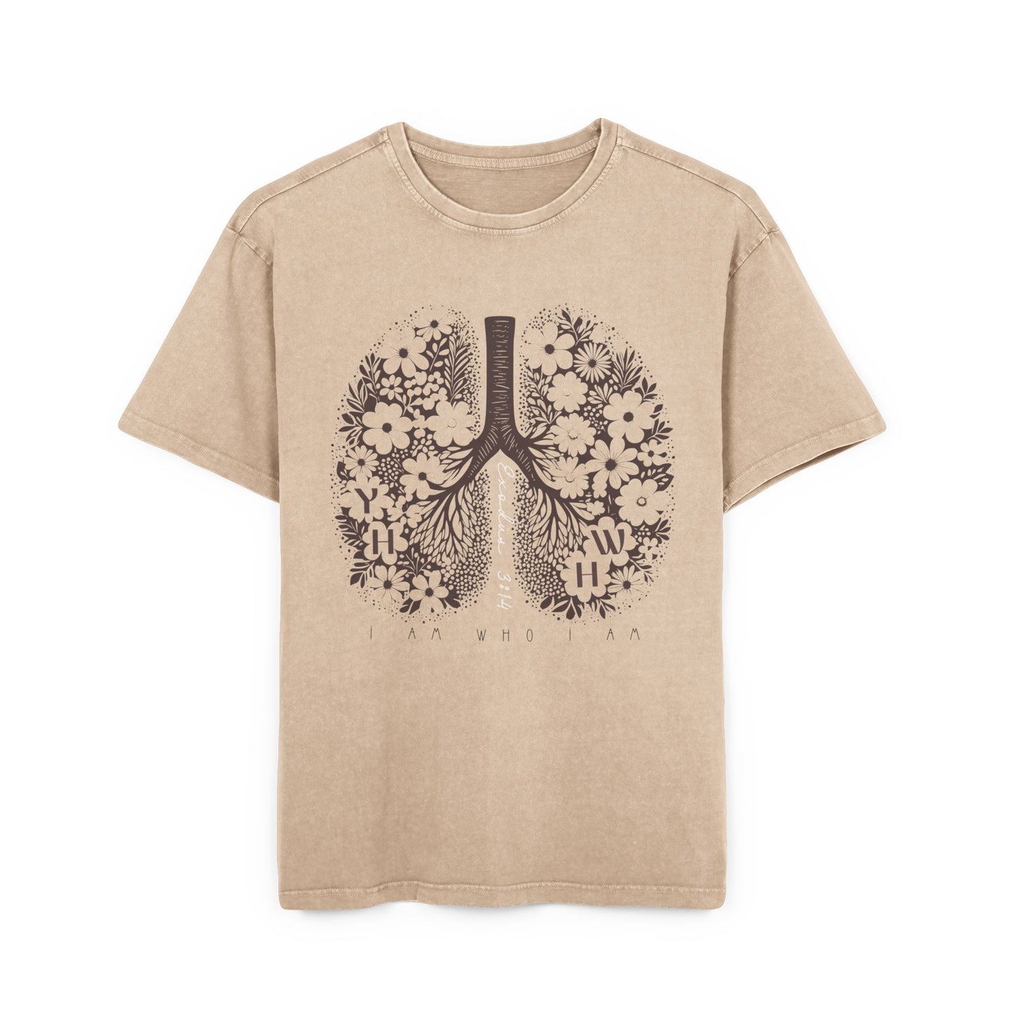 Inhale Exhale YHWH Oversized Acid Tee