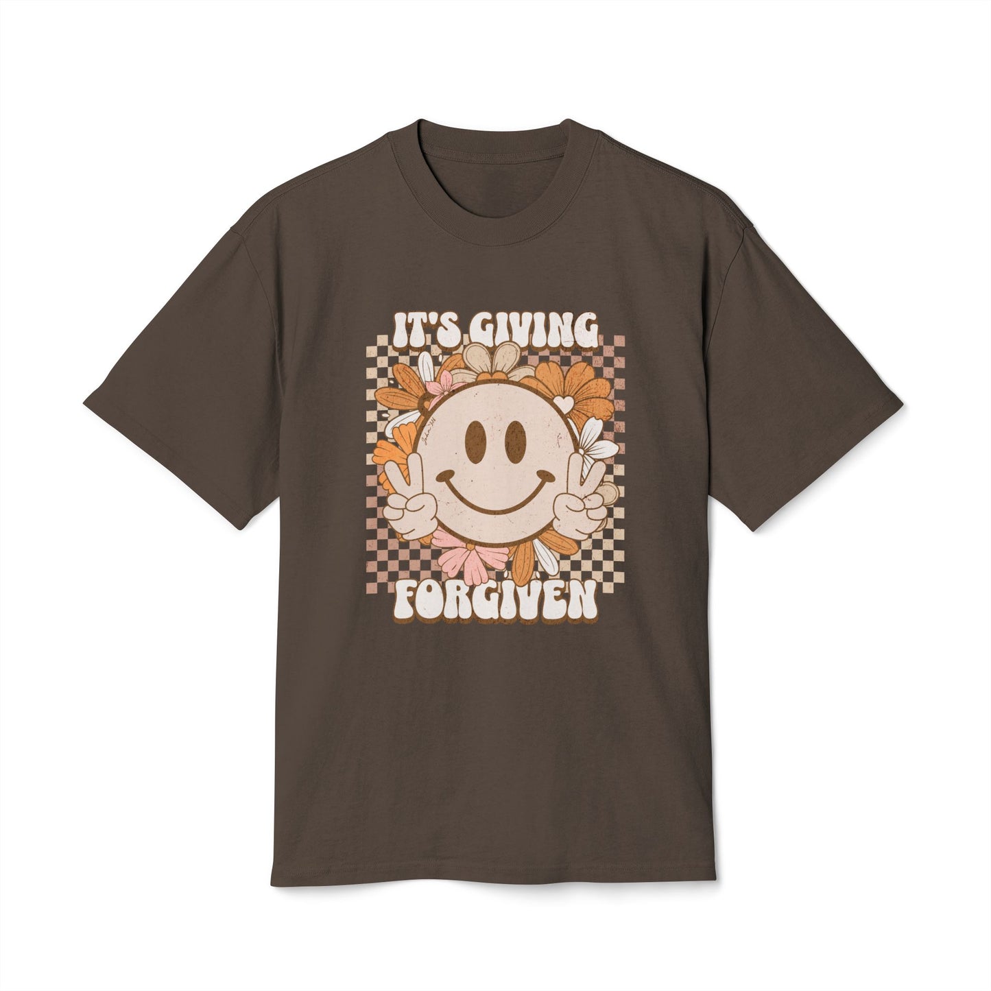It's Giving Forgiven Heavy Faded Tee