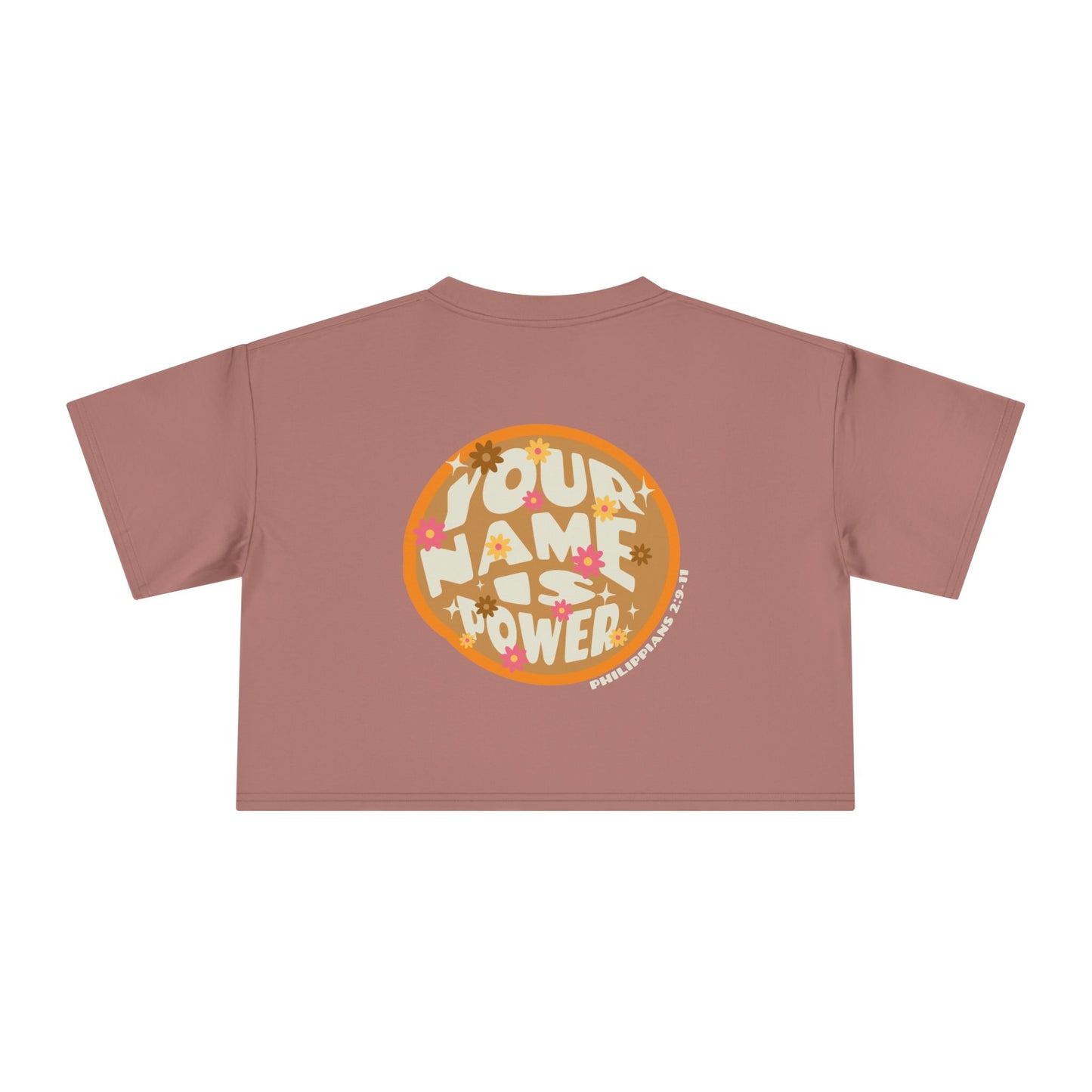 Your Name is Power Crop Tee