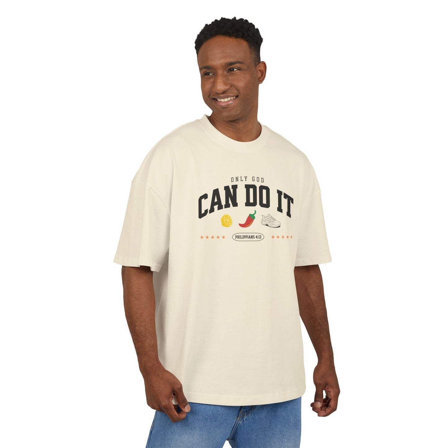 Lemon Pepper Steppers Unisex Boxy Tee