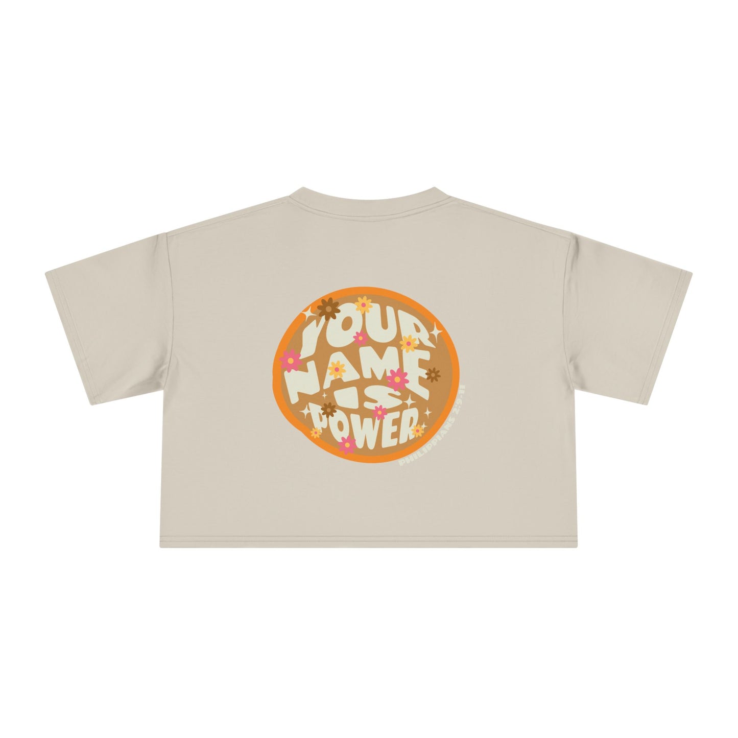 Your Name is Power Crop Tee