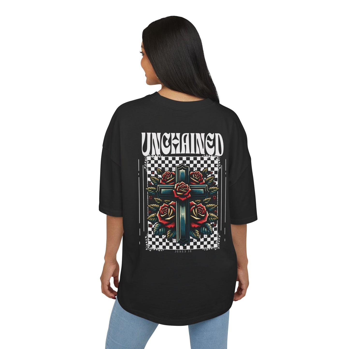 Unchained Unisex Boxy Tee