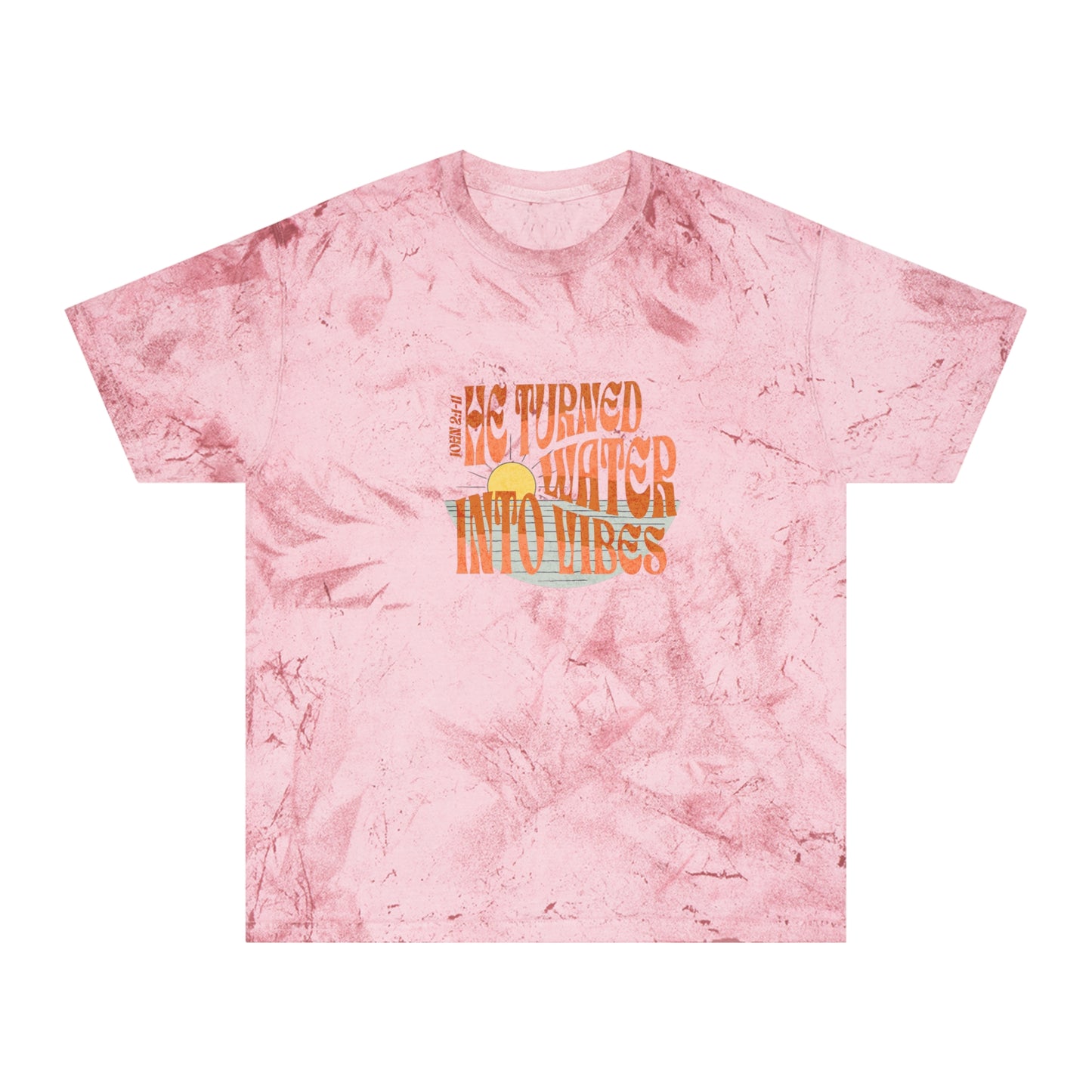 Water Into Vibes Tie Dye Tee