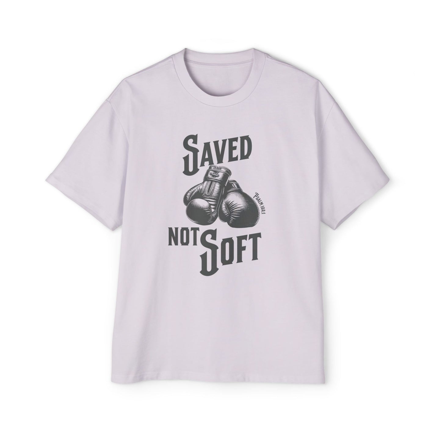 Saved Not Soft Men's Heavy Oversized Tee
