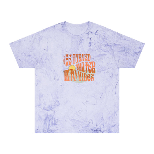 Water Into Vibes Tie Dye Tee