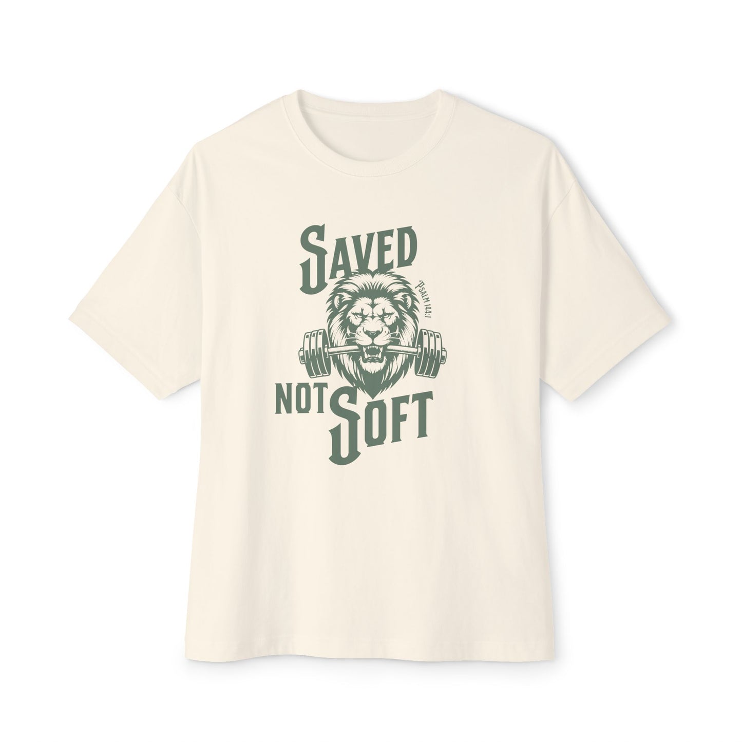Saved Not Soft Unisex Oversized Boxy Tee -