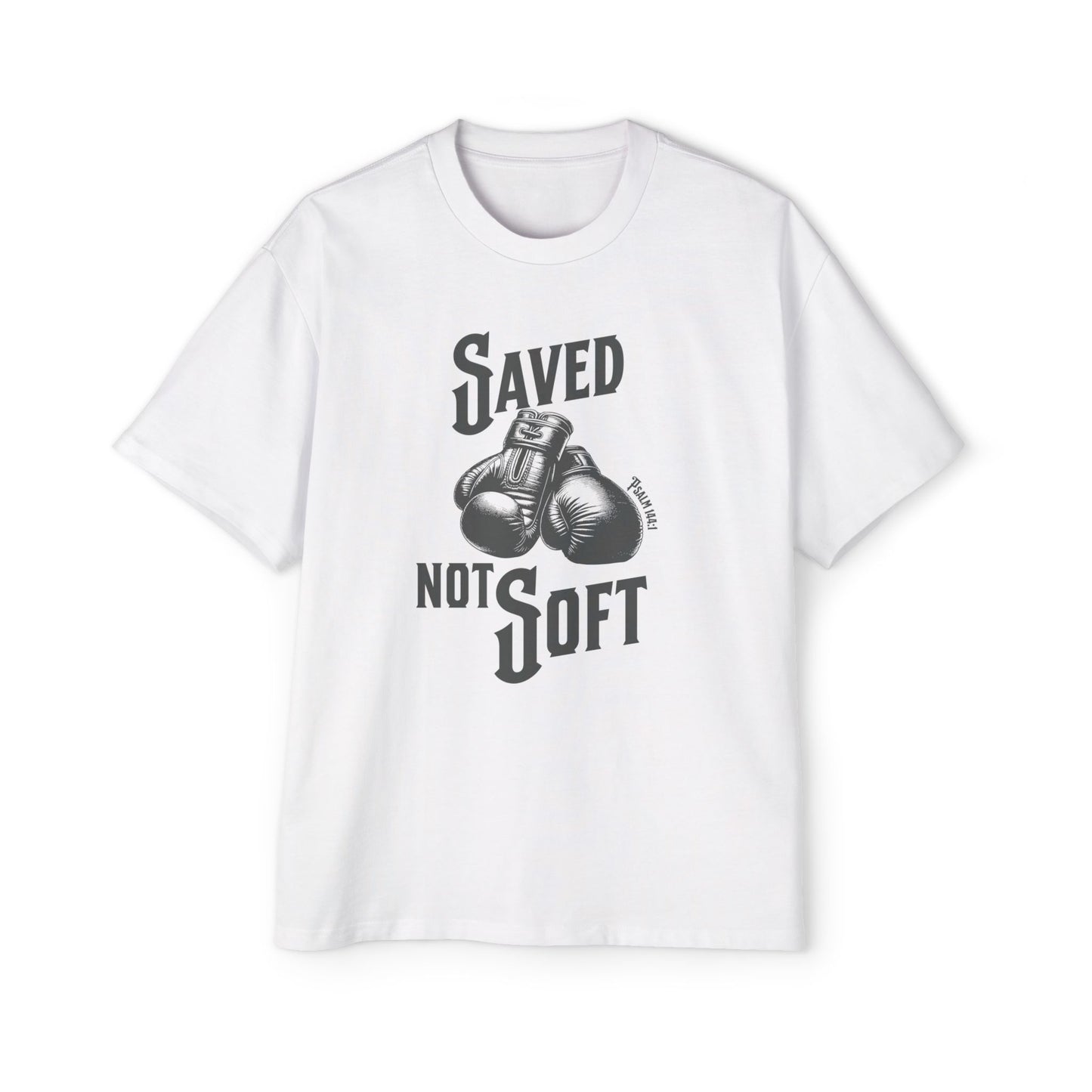 Saved Not Soft Men's Heavy Oversized Tee