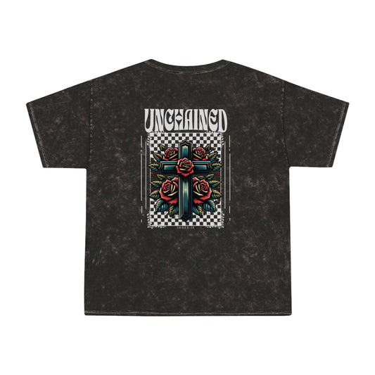 Unchained Unisex Mineral Wash Tee