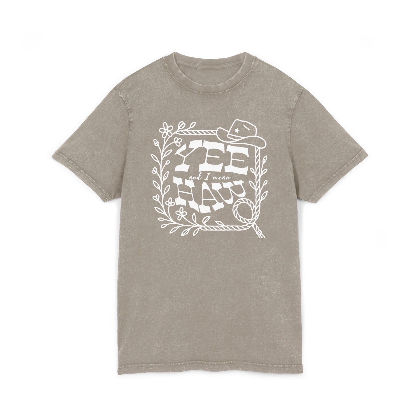 YEEHAW Acid Wash Tee