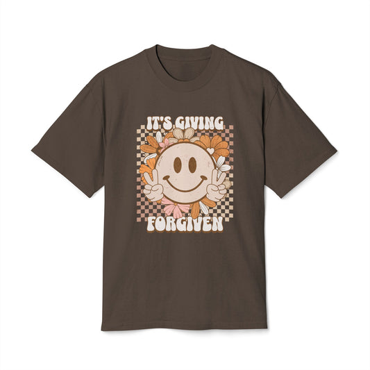 It's Giving Forgiven Heavy Faded Tee