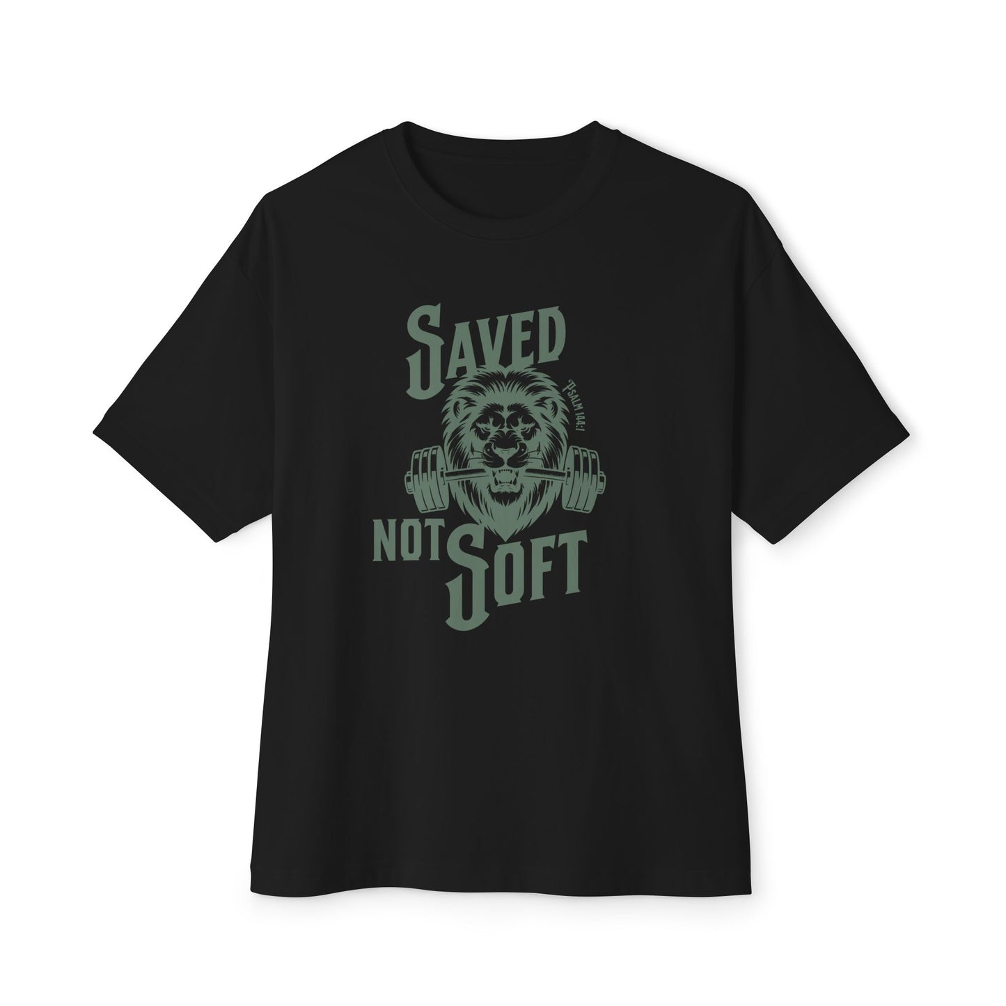 Saved Not Soft Unisex Oversized Boxy Tee -