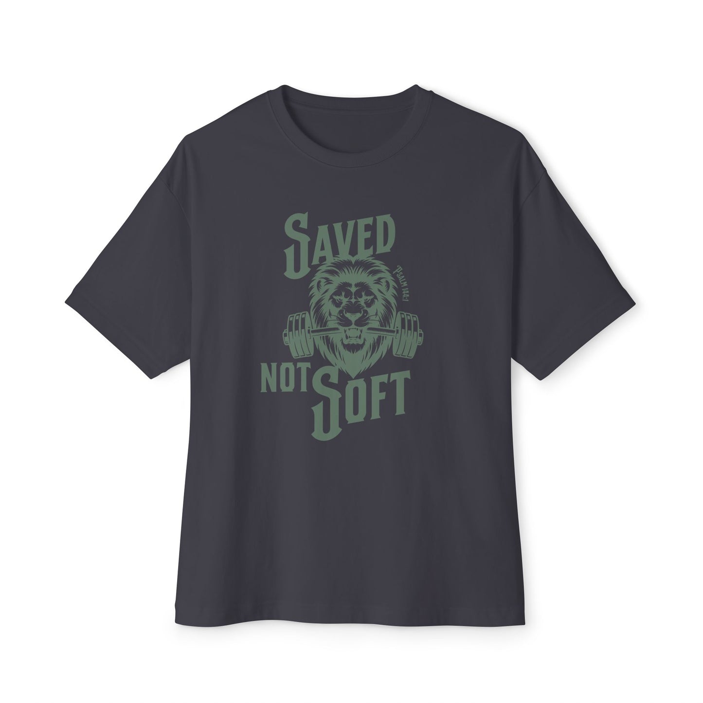 Saved Not Soft Unisex Oversized Boxy Tee -