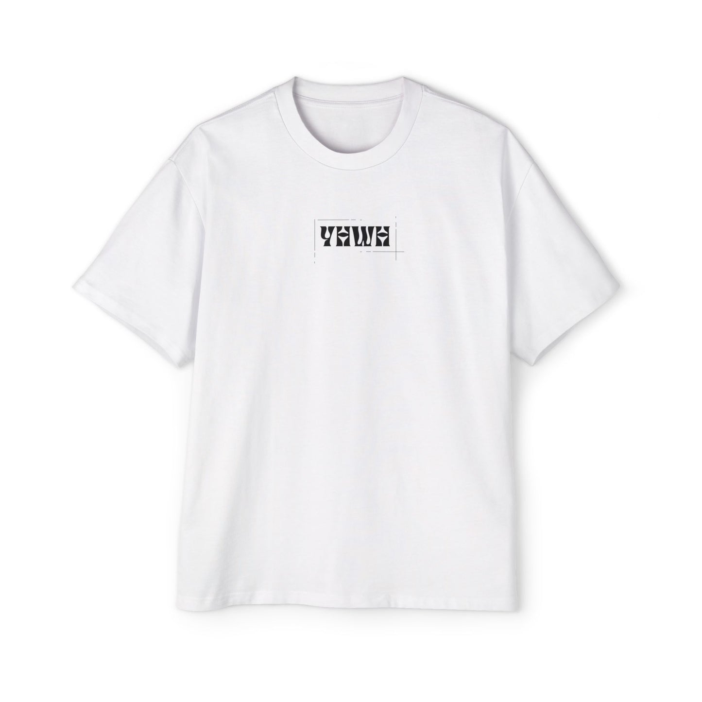 Unchained Black Lettering Oversized Heavy Tee