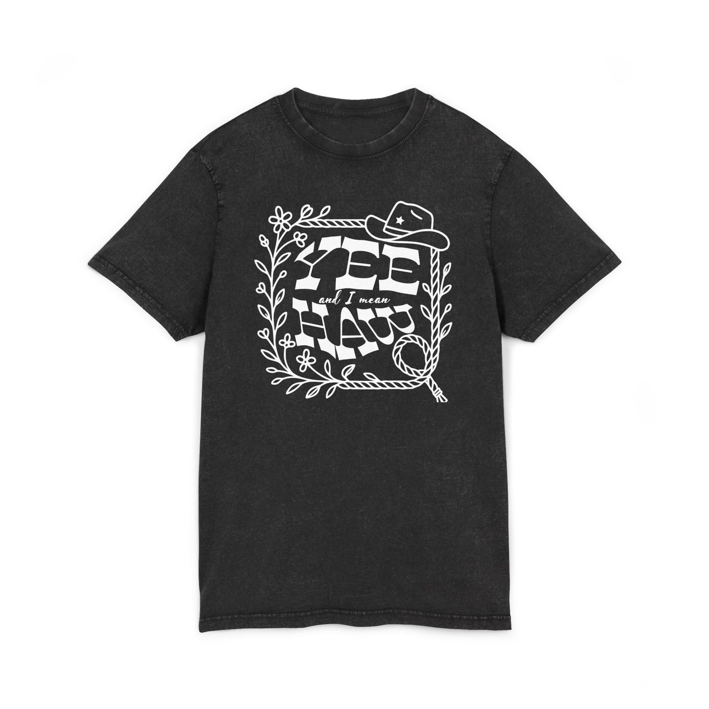 YEEHAW Acid Wash Tee