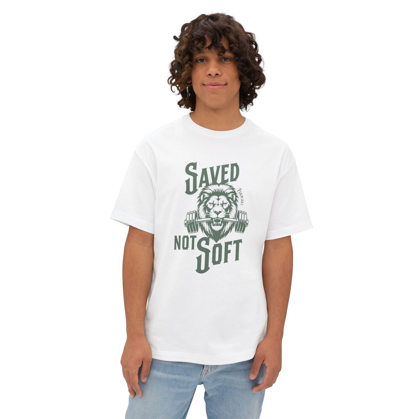 Saved Not Soft Unisex Oversized Boxy Tee -