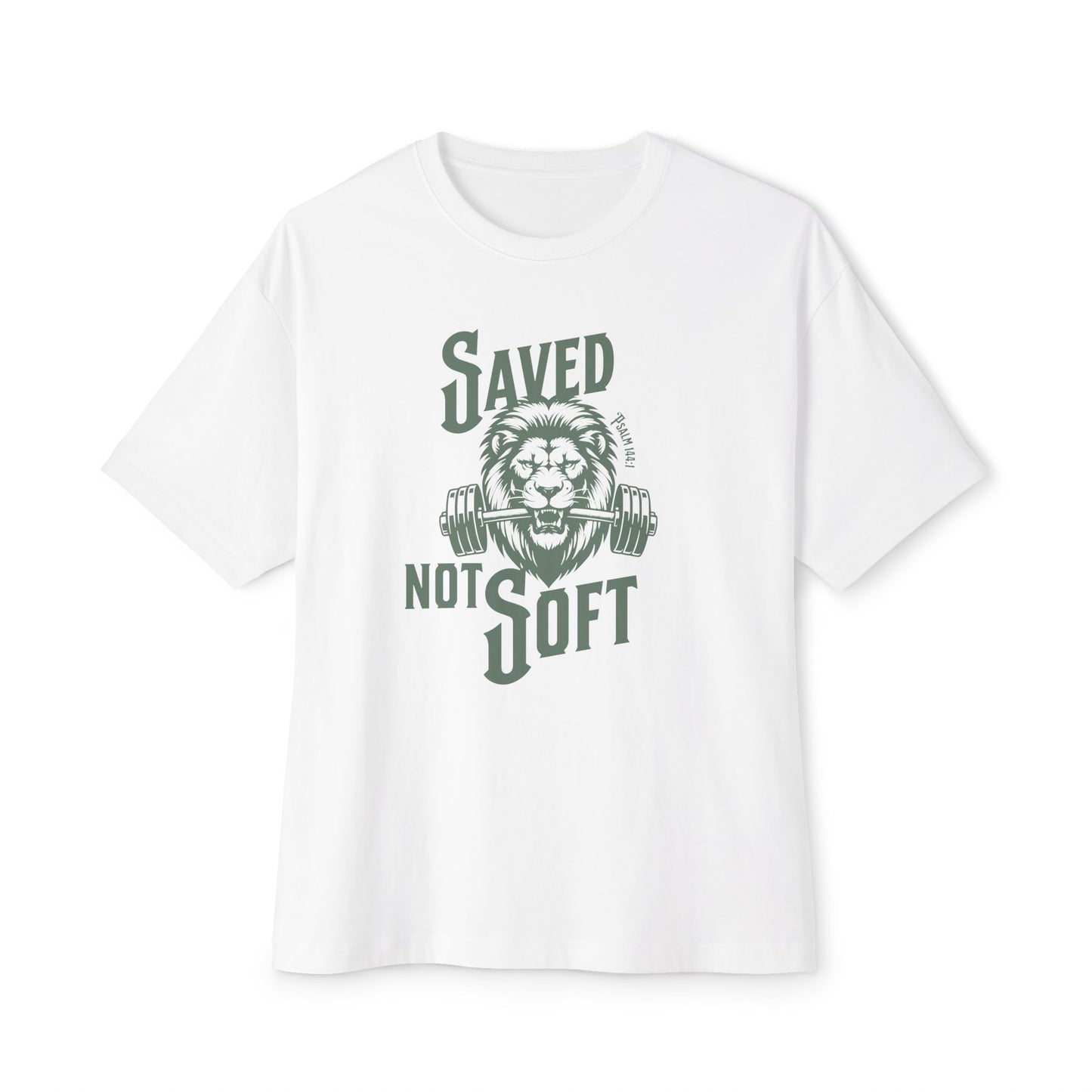 Saved Not Soft Unisex Oversized Boxy Tee -